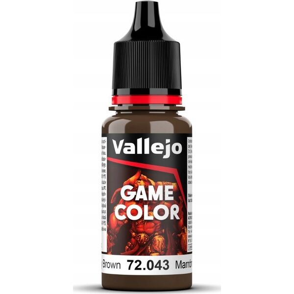 Vallejo Vallejo: 72.043 - Game Color - Beasty Brown (18 ml)