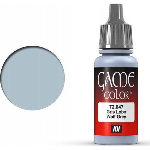 Vallejo Vallejo: 72.047 - Game Color - Wolf Grey (18 ml)