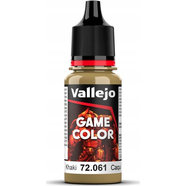 Vallejo Vallejo: 72.061 - Game Color - Khaki (18 ml)