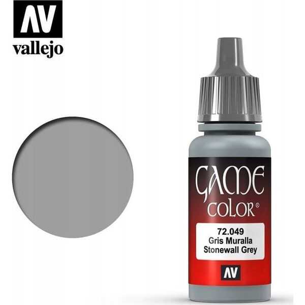 Vallejo Vallejo: 72.049 - Game Color - Stonewall Grey (18 ml)
