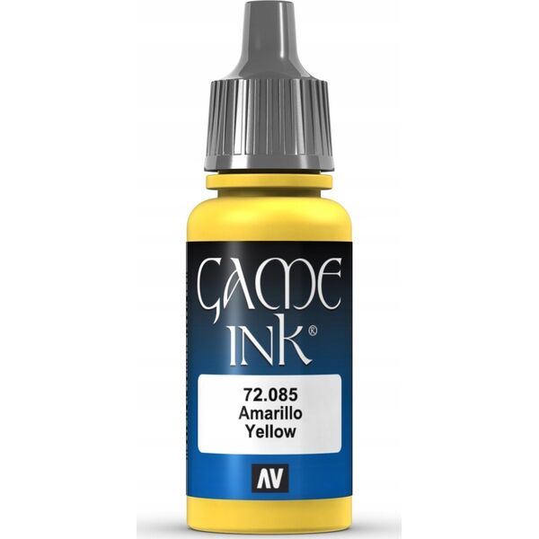 Vallejo Vallejo: 72.085 - Game Color - Ink - Yellow (18 ml)