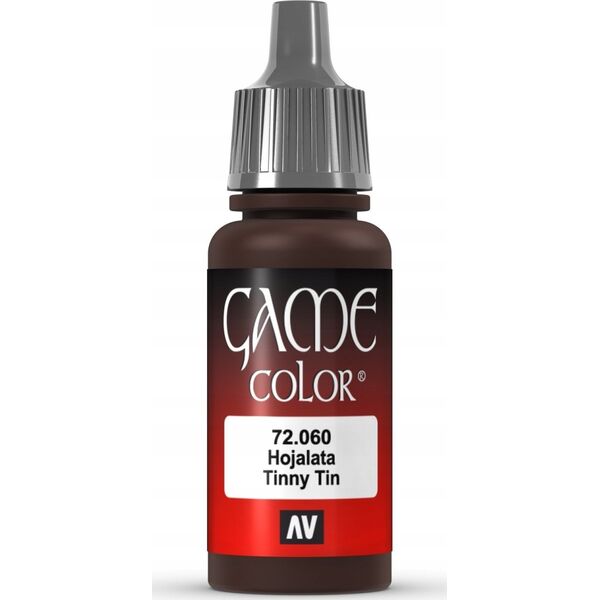 Vallejo Vallejo: 72.060 - Game Color - Metallic - Tinny Tin (18 ml)