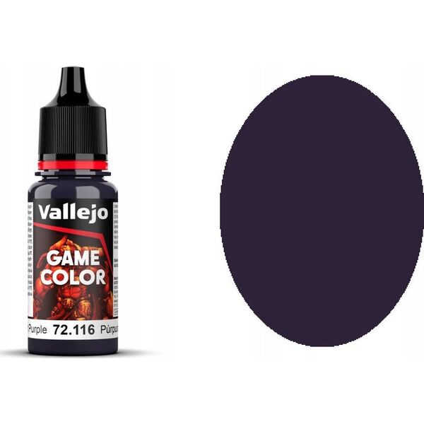 Vallejo Vallejo: 72.116 - Game Color - Midnight Purple (18 ml)