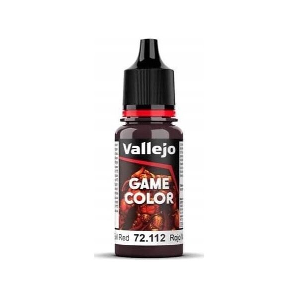 Vallejo Vallejo: 72.112 - Game Color - Evil Red (18 ml)