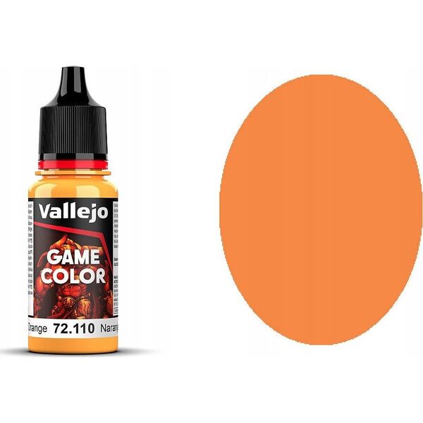 Vallejo Vallejo: 72.110 - Game Color - Sunset Orange (18 ml)