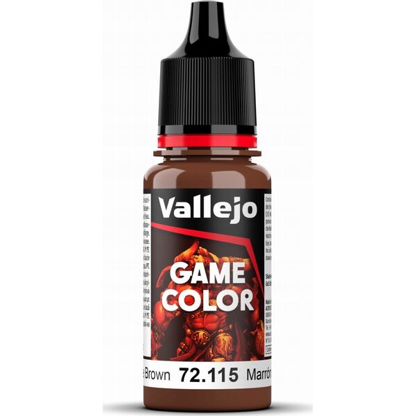 Vallejo Vallejo: 72.115 - Game Color - Grunge Brown (18 ml)