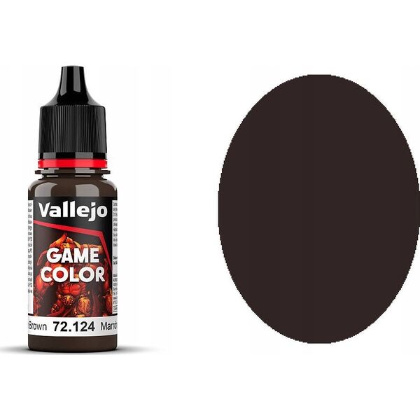 Vallejo Vallejo: 72.124 - Game Color - Gorgon Brown (18 ml)
