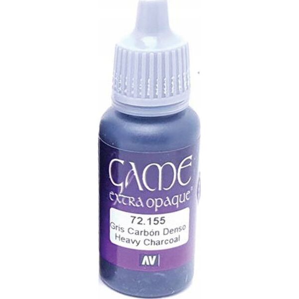 Vallejo Vallejo: 72.155 - Game Color - Charcoal (18 ml)