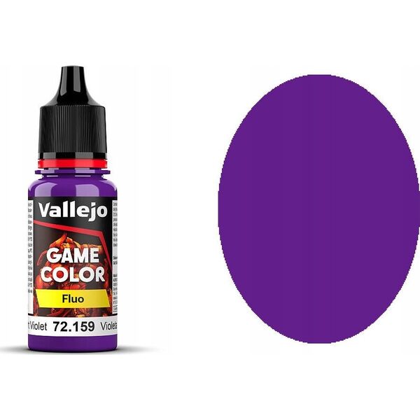 Vallejo Vallejo: 72.159 - Game Color - Fluo - Violet (18 ml)