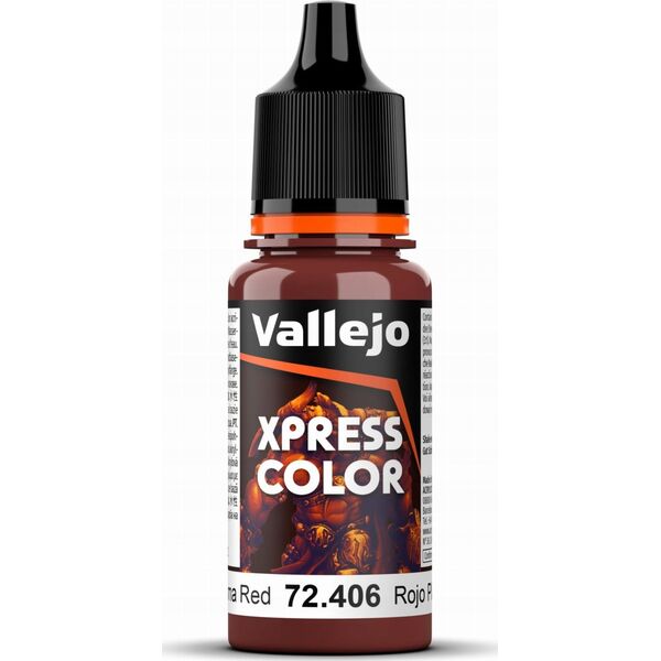Vallejo Vallejo: 72.406 - Xpress Color - Plasma Red (18 ml)