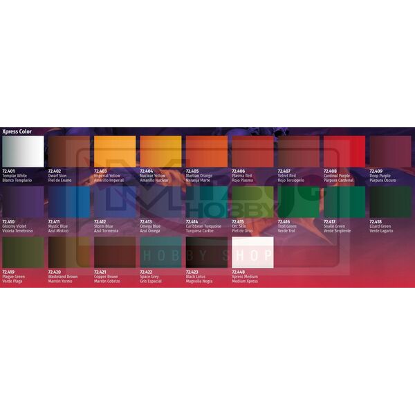 Vallejo Vallejo: 72.410 - Xpress Color - Gloomy Violet (18 ml)