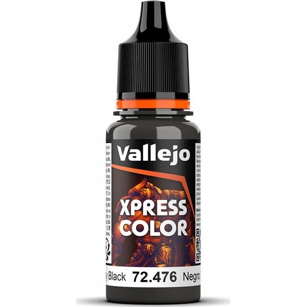 Vallejo Vallejo: 72.476 - Xpress Color - Greasy Black (18 ml)