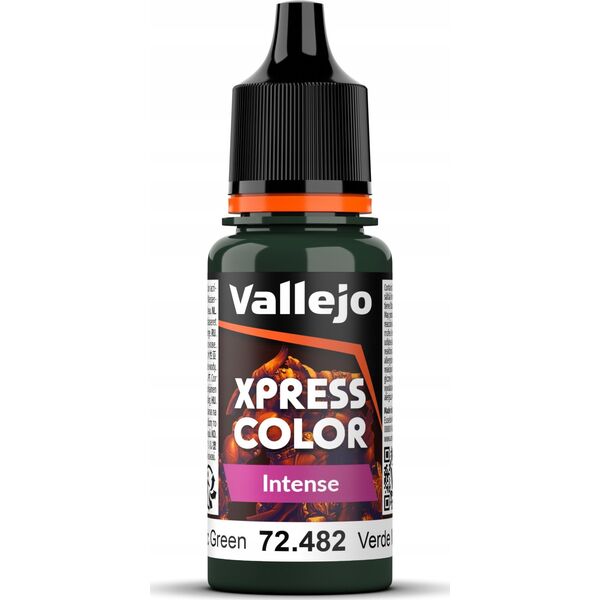 Vallejo Vallejo: 72.482 - Xpress Color Intense - Monastic Green (18 ml)