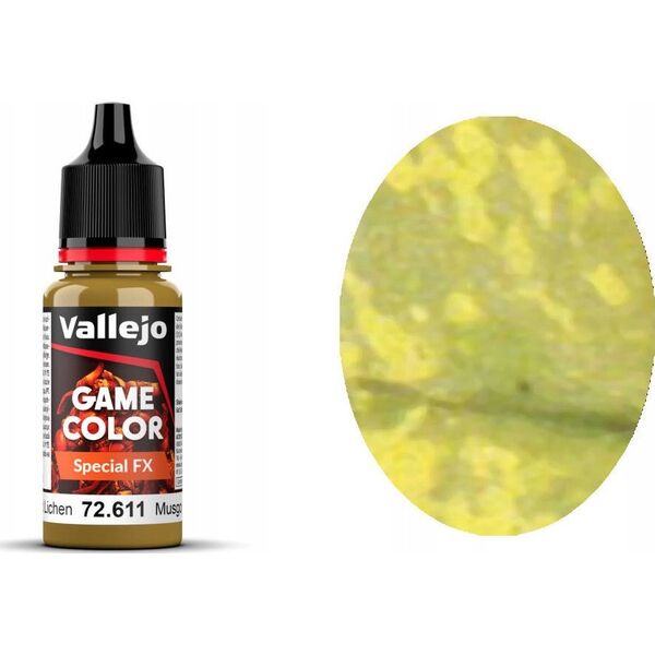 Vallejo Vallejo: 72.611 - Game Color - Special FX - Moss and Lichen (18 ml)