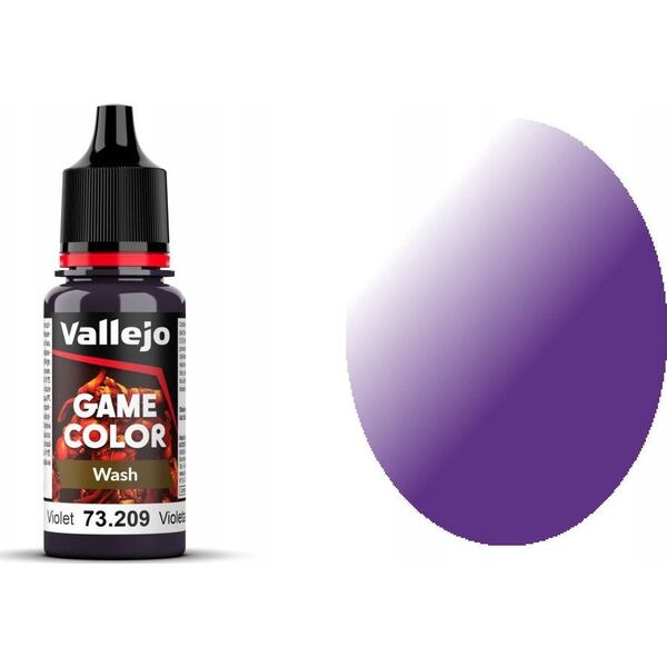 Vallejo Vallejo: 73.209 - Game Color - Wash - Violet (18 ml)