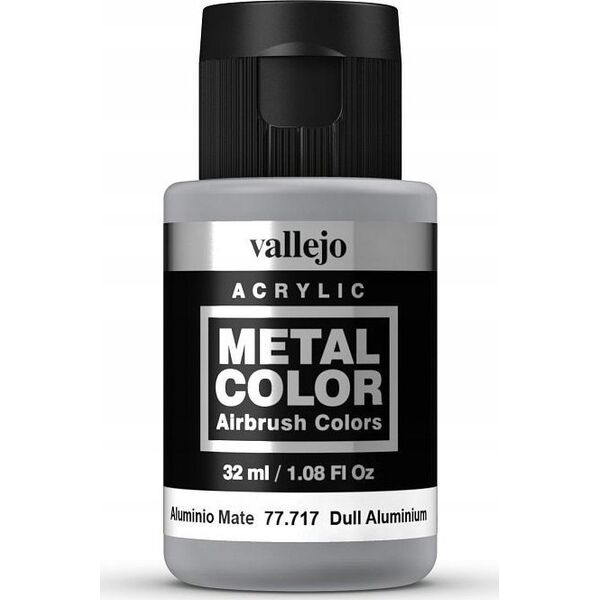 Vallejo Vallejo: 77.717 - Metal Color - Dull Aluminium (32 ml)
