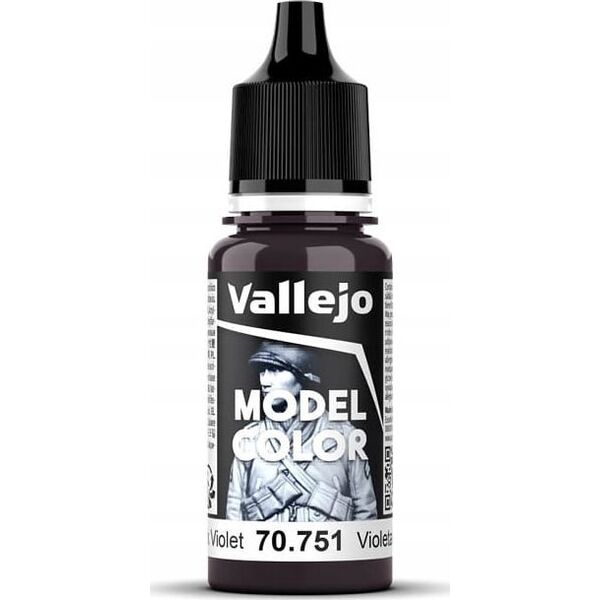 Vallejo Vallejo: 70.751 - Model Color - Black Violet (18 ml)