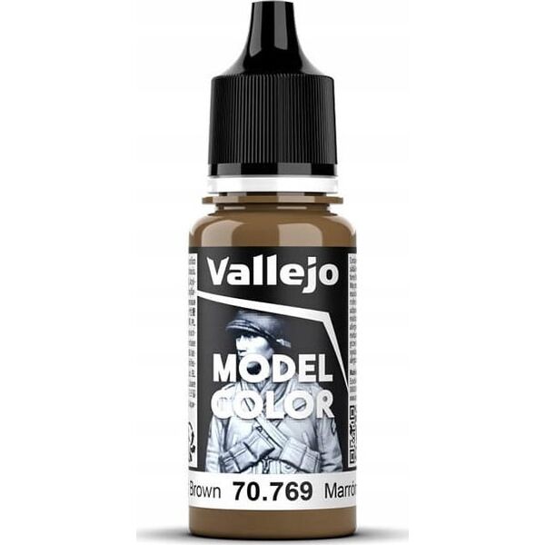 Vallejo Vallejo: 70.769 - Model Color - Mustard Brown (18 ml)
