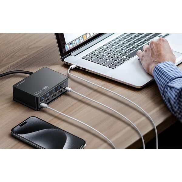 Ładowarka Blitzwolf Ładowarka sieciowa Blitzwolf BW-i9 3xUSB-A, 2xUSB-C 110W PD czarna