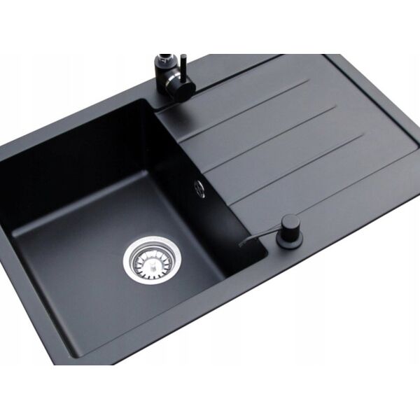 Dozownik do mydła Sourcing DISPENSER FOR LIQUID SOAP BLACK INVENA