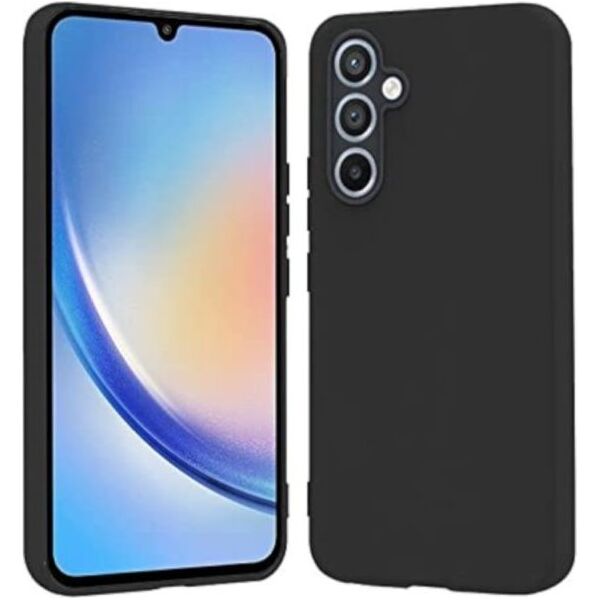 4smarts 4smarts Silicone Case Cupertino f. Samsung Galaxy A34 schwarz
