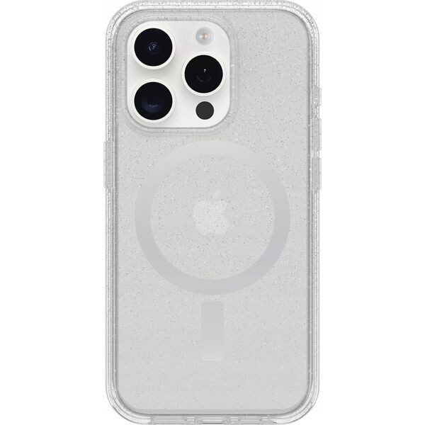 OtterBox OtterBox Symmetry Clear MagSafe iPhone 15 Pro Stardust - clear