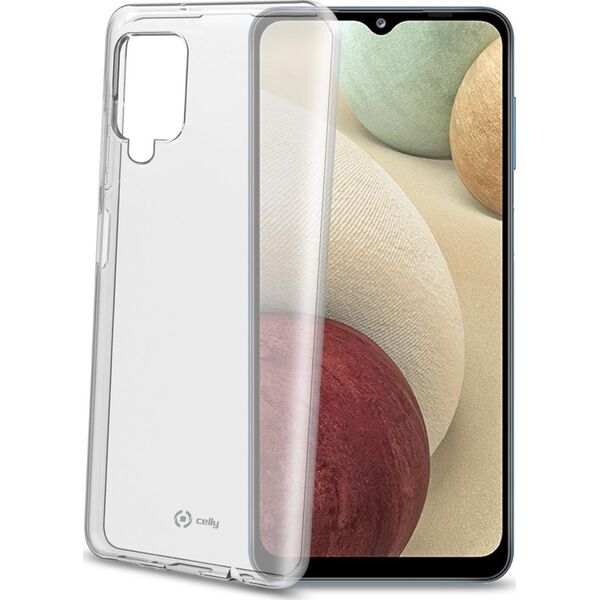 Celly Celly Gelskin, Cover, Samsung, Galaxy A12, 16.5 cm (6.5"), Transparent