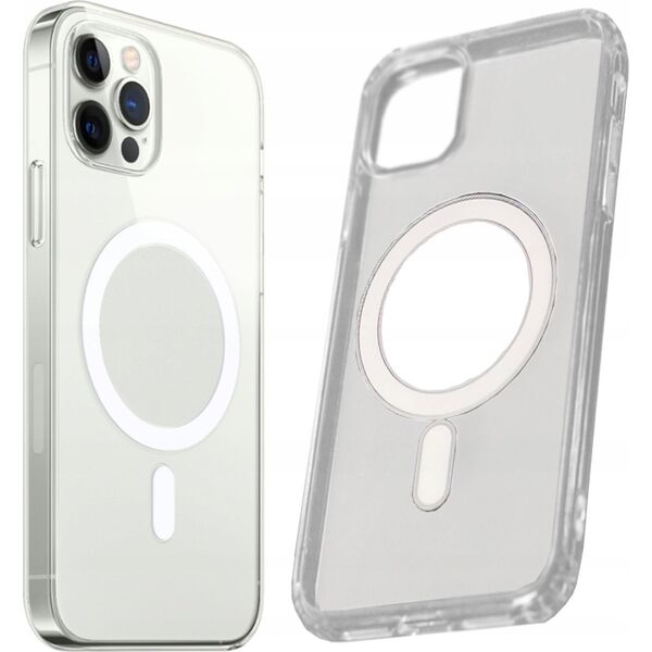 Swissten Clear Jelly MagStick iPhone 12/12 Pro Transparent Cover