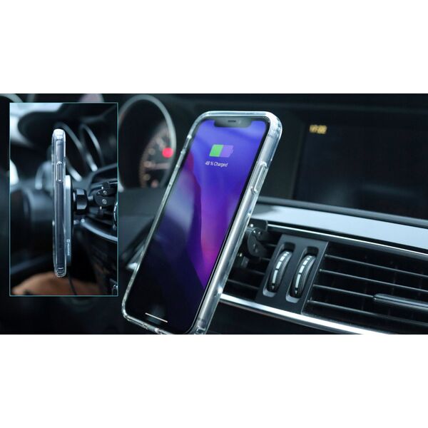 Swissten Clear Jelly MagStick iPhone 12/12 Pro Transparent Cover