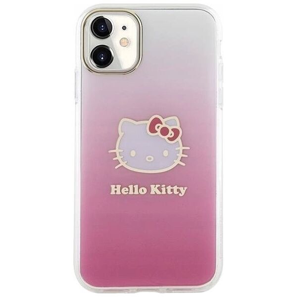 Sourcing Hello Kitty HKHCN61HDGKEP iPhone 11 / Xr 6.1" pink/pink hardcase IML Gradient Electrop Kitty Head