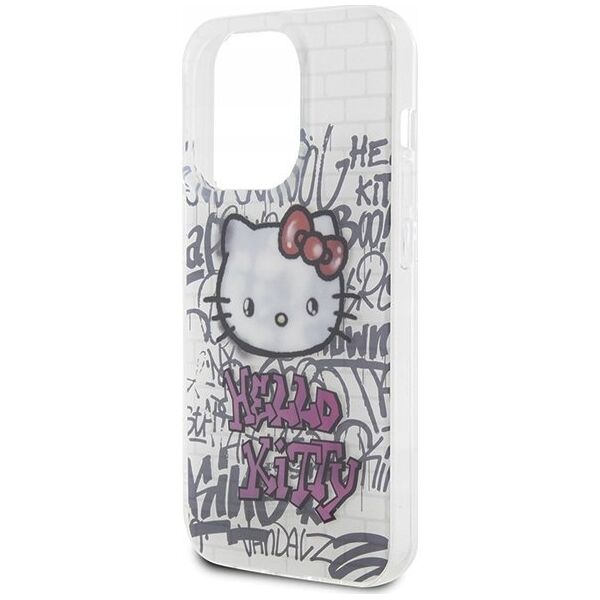 Sourcing Hello Kitty HKHCP13XHDGPHT iPhone 13 Pro Max 6.7" white/white hardcase IML Kitty On Bricks Graffiti