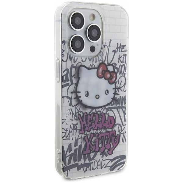 Sourcing Hello Kitty HKHCP14LHDGPHT iPhone 14 Pro 6.1" white/white hardcase IML Kitty On Bricks Graffiti