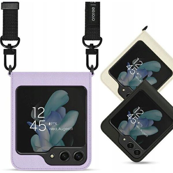 Sourcing Araree case Canvas Diary Sam Z Flip5 F731 black/black AR10-01778A