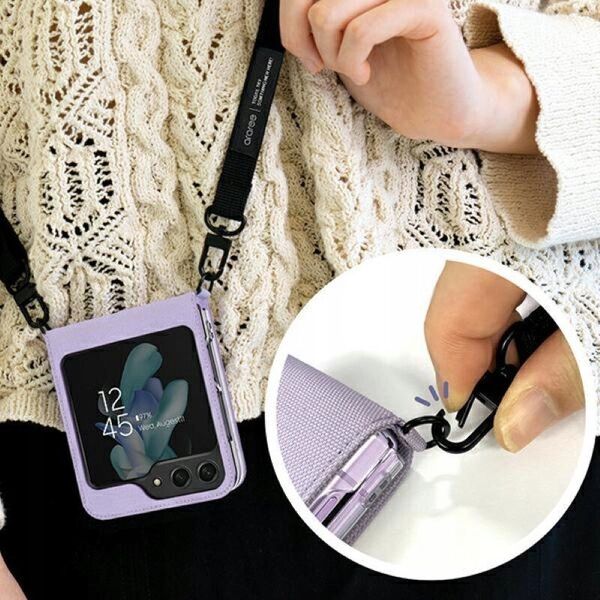 Sourcing Araree case Canvas Diary Sam Z Flip5 F731 purple/purple AR10-01778C