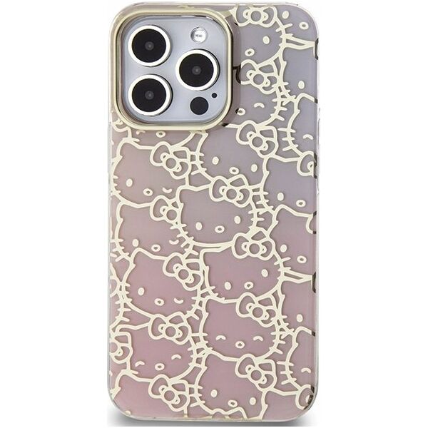 Sourcing Hello Kitty HKHCP13XHCHPEP iPhone 13 Pro Max 6.7" pink/pink hardcase IML Gradient Electrop Crowded Kitty Head