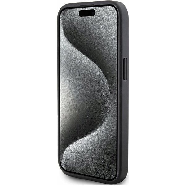 Karl Lagerfeld Oryginalne Etui KARL LAGERFELD Hardcase KLHCP15MPQKPMK do iPhone 15 Plus (Quilted Pattern  / czarny)