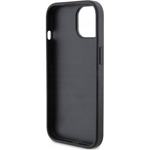 Karl Lagerfeld Oryginalne Etui KARL LAGERFELD Hardcase KLHCP15MPQKPMK do iPhone 15 Plus (Quilted Pattern  / czarny)