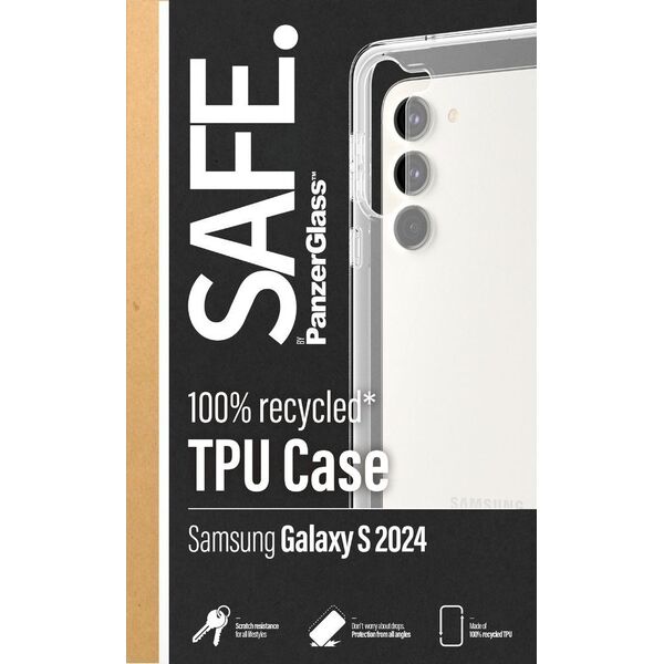 PanzerGlass SAFE. by PanzerGlass Case Samsung Galaxy S24, clear