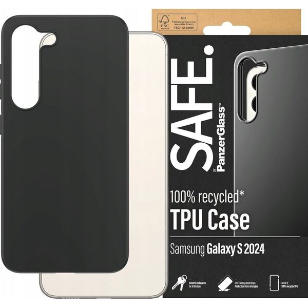PanzerGlass SAFE. by PanzerGlass Case Samsung Galaxy S24, Black