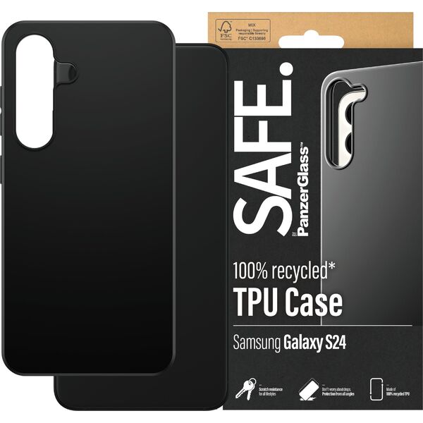 PanzerGlass SAFE. by PanzerGlass Case Samsung Galaxy S24, Black