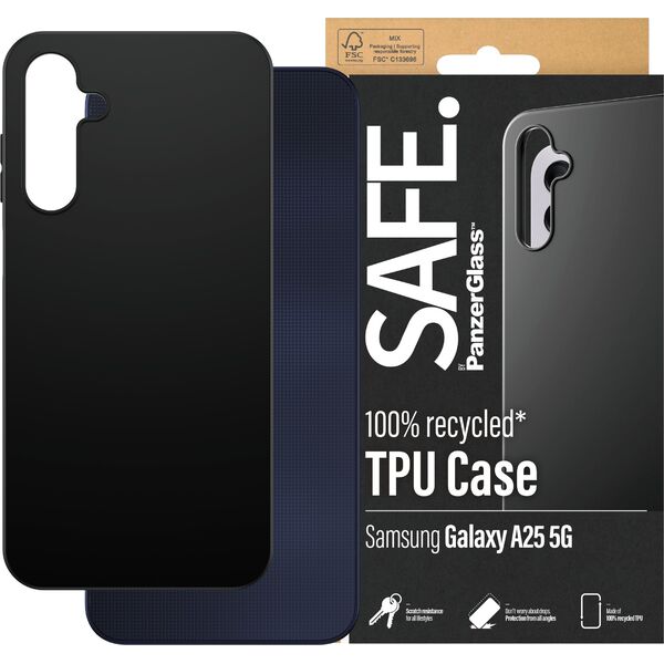 PanzerGlass SAFE. by PanzerGlass Case Samsung A25 5G, Black