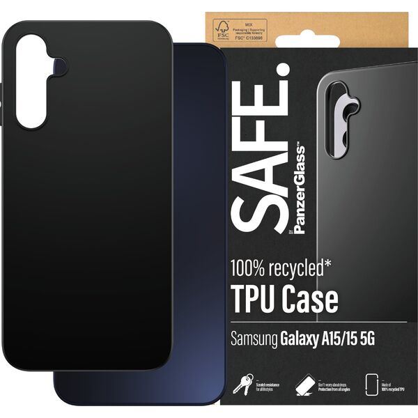 PanzerGlass SAFE. by PanzerGlass Case Samsung A15, A15 5G, Black
