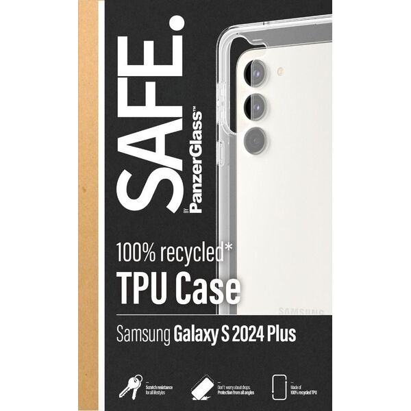 PanzerGlass SAFE. by PanzerGlass Case Samsung Galaxy S24 Plus, clear