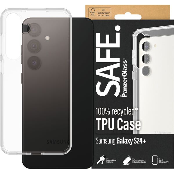 PanzerGlass SAFE. by PanzerGlass Case Samsung Galaxy S24 Plus, clear