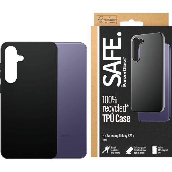 PanzerGlass SAFE. by PanzerGlass Case Samsung Galaxy S24 Plus, Black