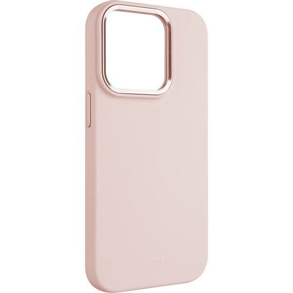 Fixed Fixed | MagFlow | Back cover | Apple | iPhone 15 | Liquid silicon | Pink