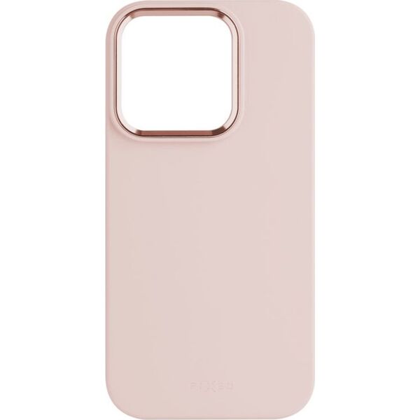 Fixed Fixed | MagFlow | Back cover | Apple | iPhone 15 | Liquid silicon | Pink