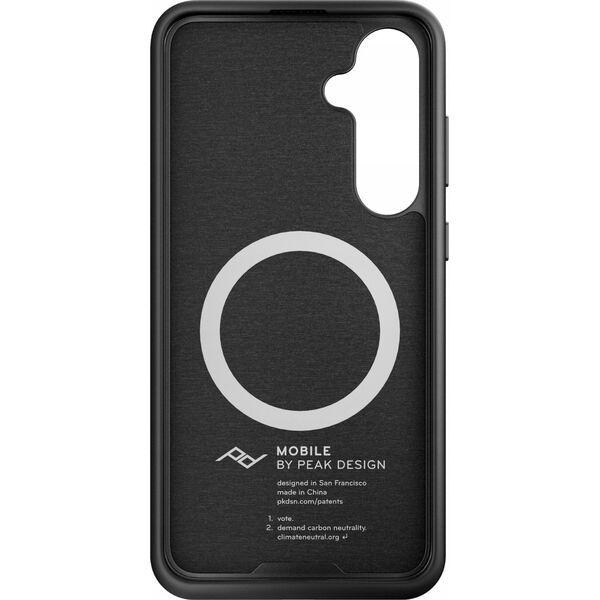 Peak Design Peak Design Mobile Etui Everyday Case Fabric Samsung Galaxy S24+ - Grafitowe
