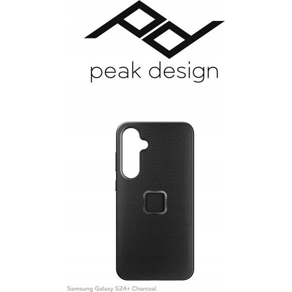 Peak Design Peak Design Mobile Etui Everyday Case Fabric Samsung Galaxy S24+ - Grafitowe