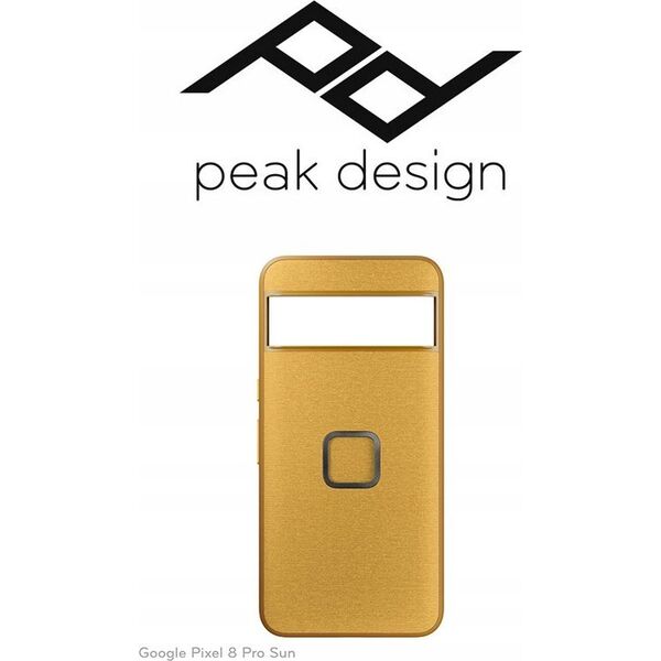 Peak Design Peak Design Mobile Etui Everyday Case Fabric Google Pixel 8 Pro - Żółte